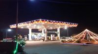 benzinlik süsleme